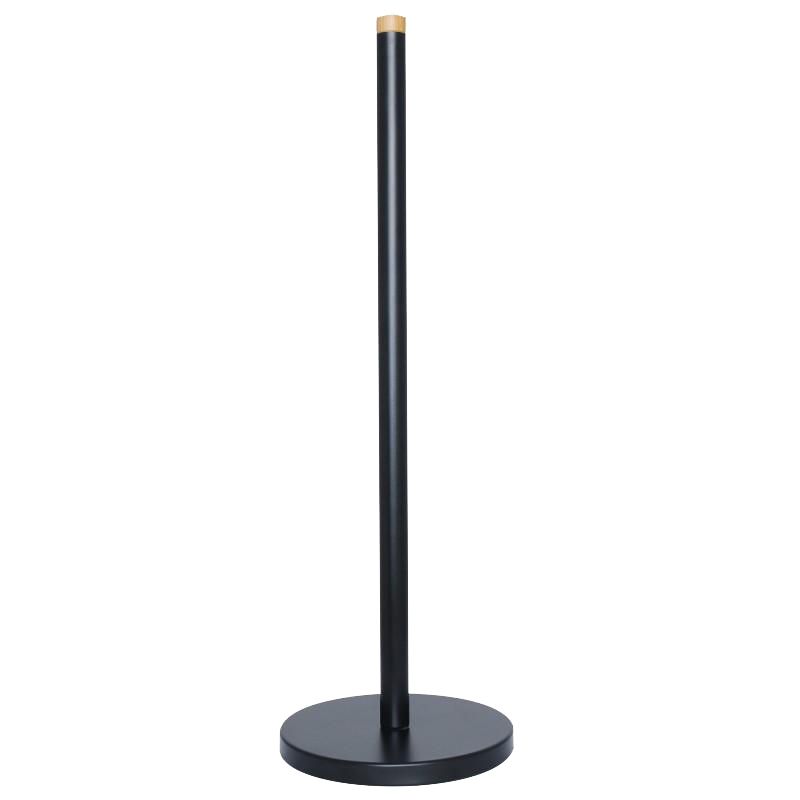 Toiletpapirholder 4 Ruller Sort Mat Stål 45 cm