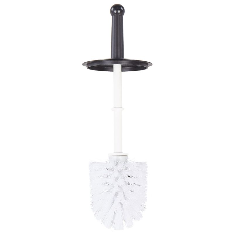 Toiletpapirstander SOACHA 18x18x92 cm Sort
