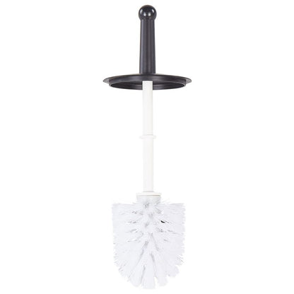 Toiletpapirstander SOACHA 18x18x92 cm Sort