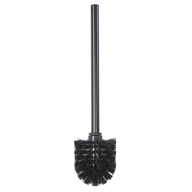 Toiletpapirholder med Toiletbørste Ulapes Metal Sort 1 stk.