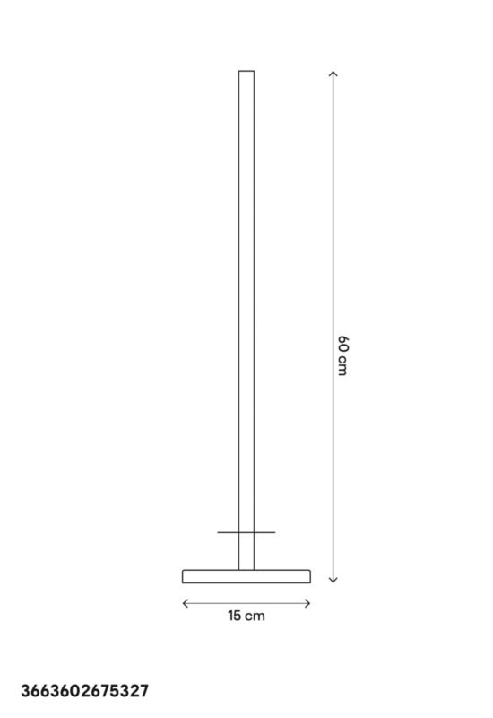 GoodHome Alessano reservetoiletpapirholder