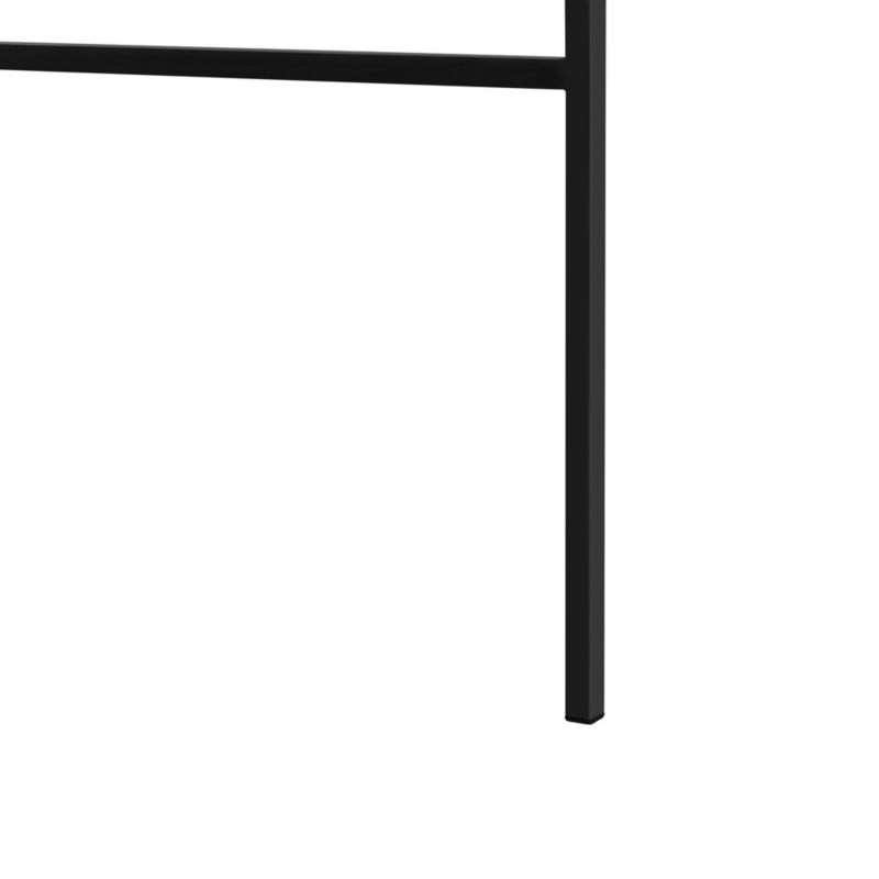 Håndklædestativ Stigedesign 50x165 cm Sort | 4251682246897
