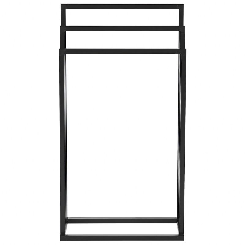Stående Håndklædeholder Charras Metal Sort 45x84 cm