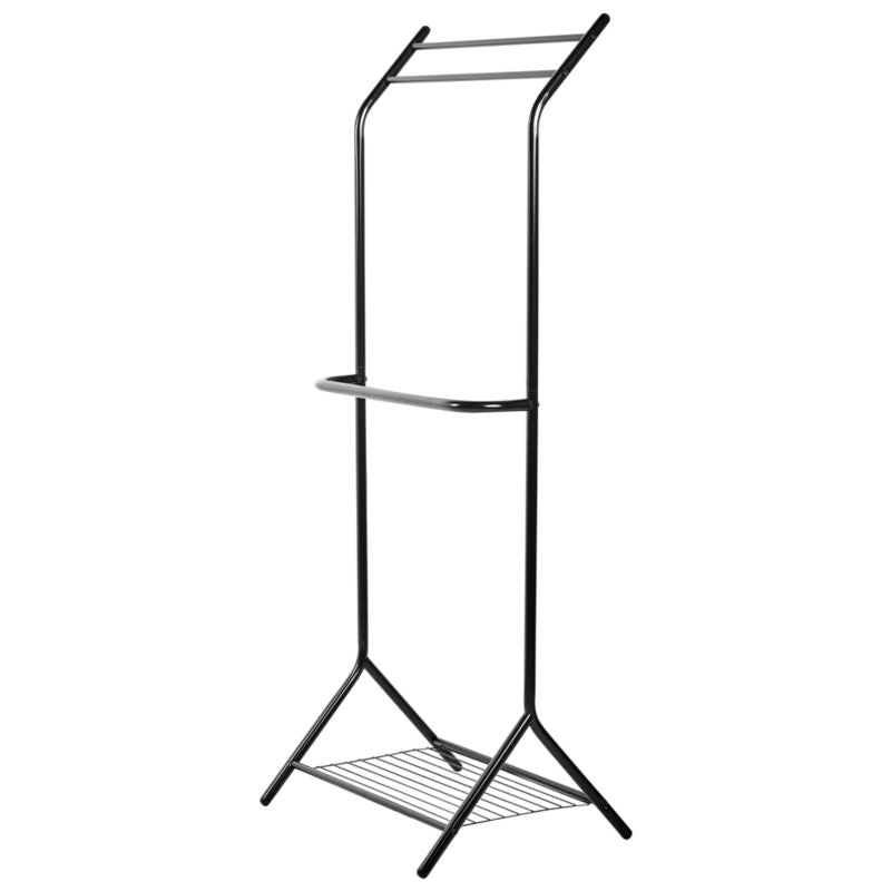 Håndklædestativ Cotia 50x46x130 cm Sort | 4069605069047