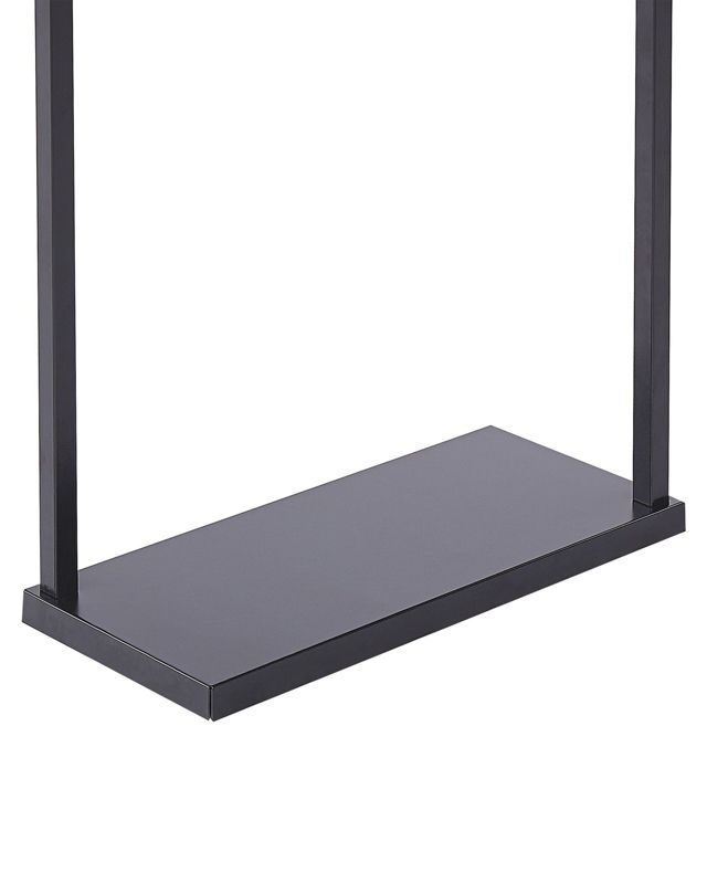 Sort metal håndklædestativ Garcitas – 1 stk.
