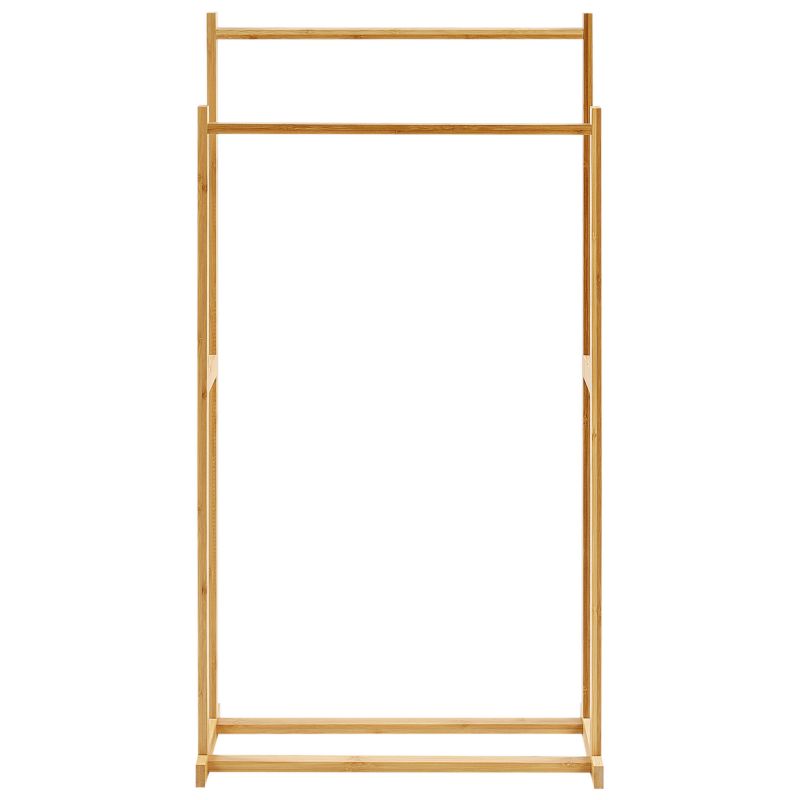 Bambus Håndklædestativ Hoboken 45x21x84 cm Brun 1 stk.