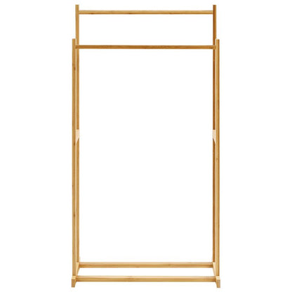Bambus Håndklædestativ Hoboken 45x21x84 cm Brun 1 stk.