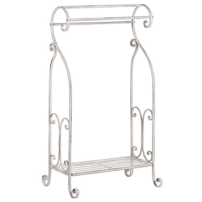 Håndklædestativ Linares Metal Hvid 49x33x91 cm