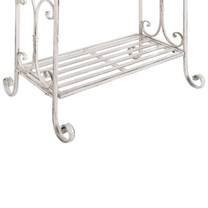 Håndklædestativ Linares Metal Hvid 49x33x91 cm