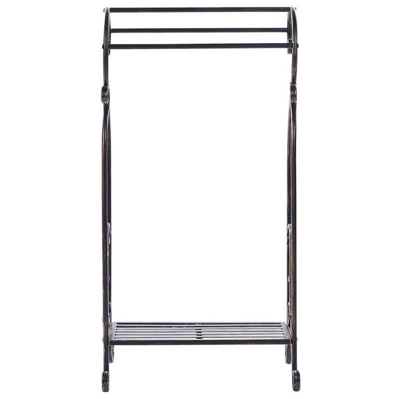 Håndklædestativ Linares 49x33x91 cm Sort | 4251682283885
