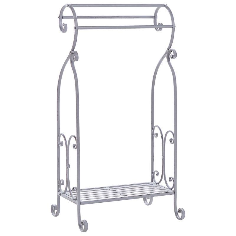 Håndklædestativ Linares Metal Grå 49x33x91 cm