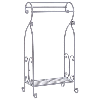 Håndklædestativ Linares Metal Grå 49x33x91 cm