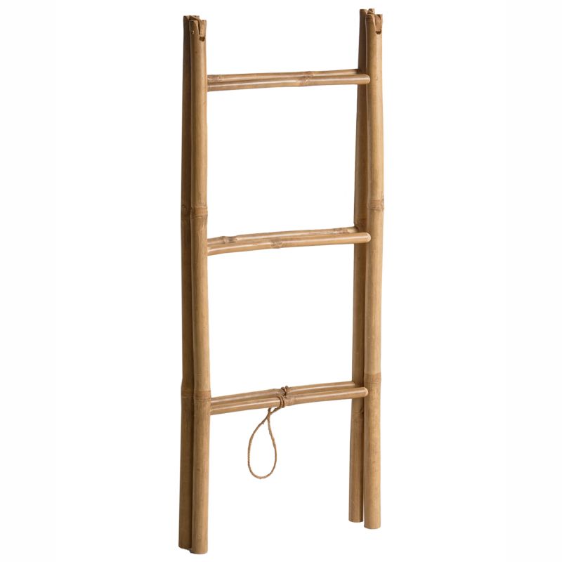 Bambusstativ til Håndklæder 60x40x95 cm Naturlig 1 stk.