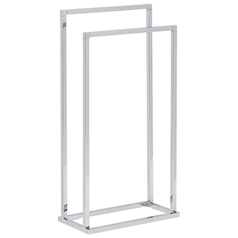 Håndklædeholder RECREO 45x21x85 cm Sølv | 4251682253130