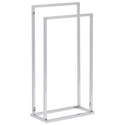 Håndklædeholder RECREO 45x21x85 cm Sølv | 4251682253130