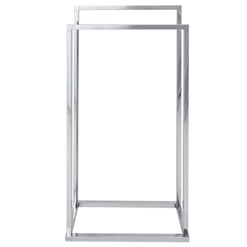 Håndklædeholder RECREO 45x21x85 cm Sølv | 4251682253130