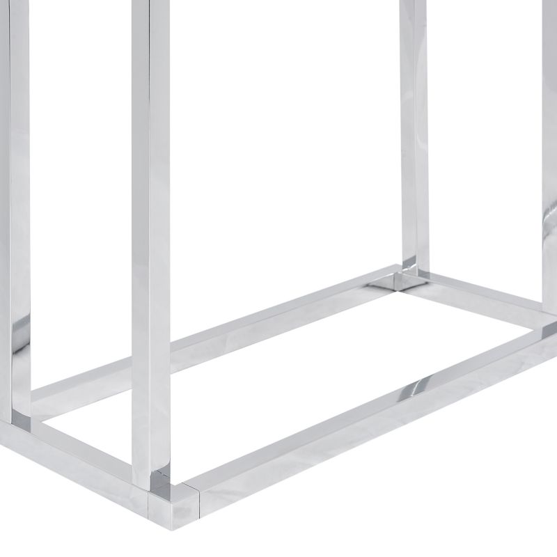 Håndklædeholder RECREO 45x21x85 cm Sølv | 4251682253130