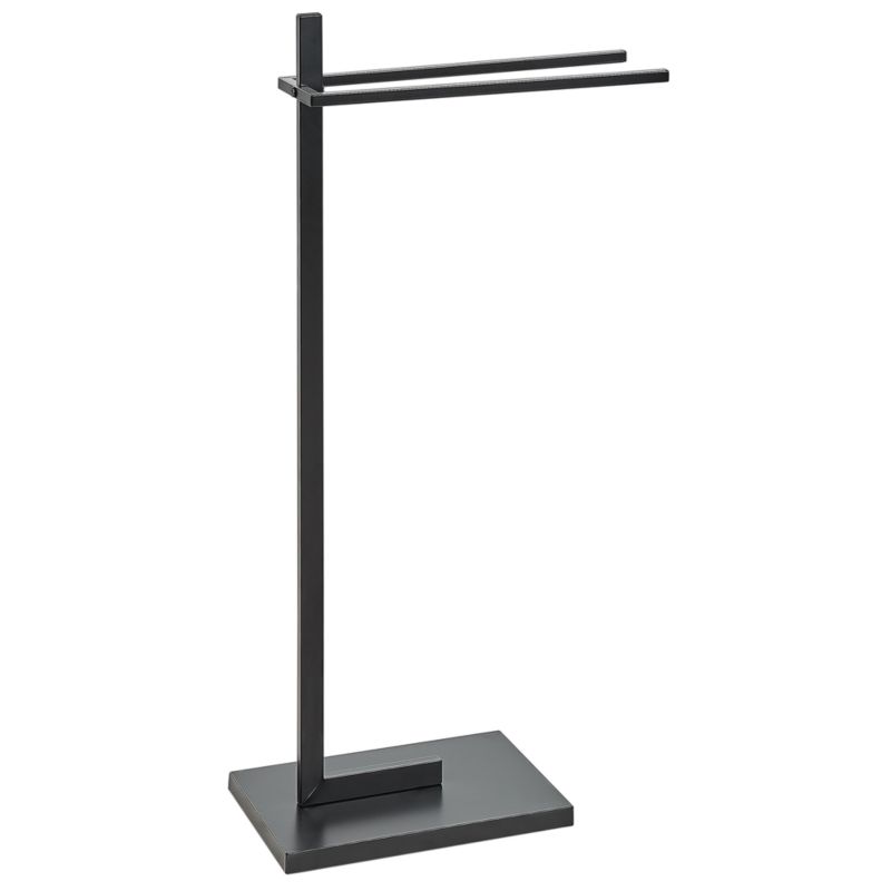 Håndklædeholder SELVA 45x20x86 cm Sort | 4255664834461