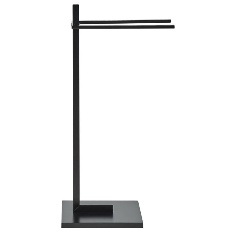Håndklædeholder SELVA 45x20x86 cm Sort | 4255664834461