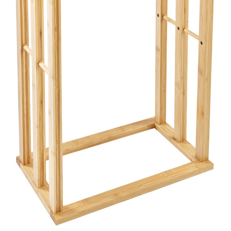 Håndklædestativ TUPELO 40x24x81 cm Lysebrun | 4255664880352
