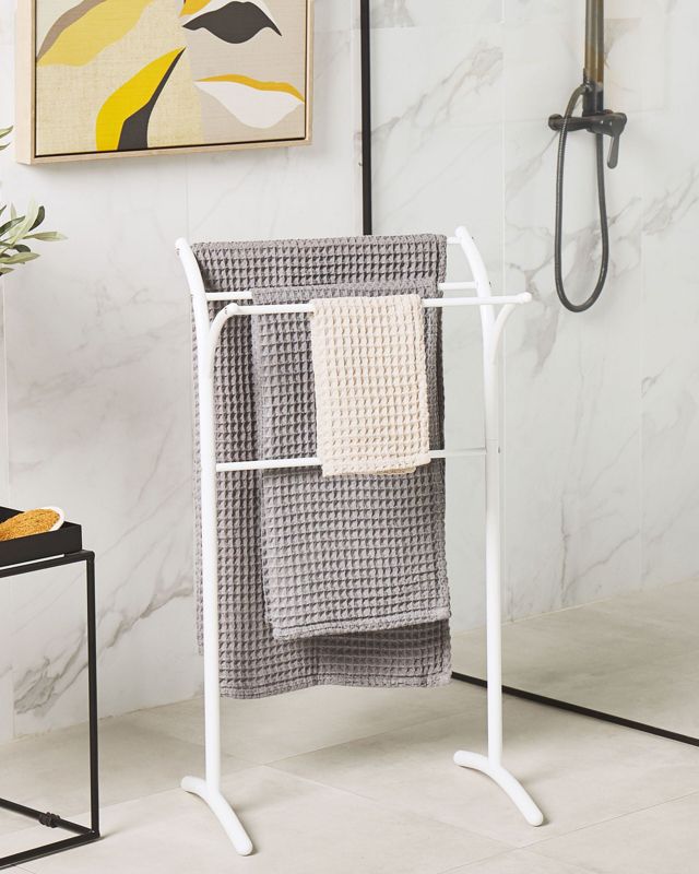Håndklædestativ Yopal Metal Hvid 51 x 37 x 91 cm