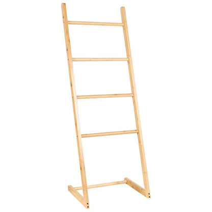 Bambusstativ til Håndklæder 40x33x114 cm Brun 1 stk.