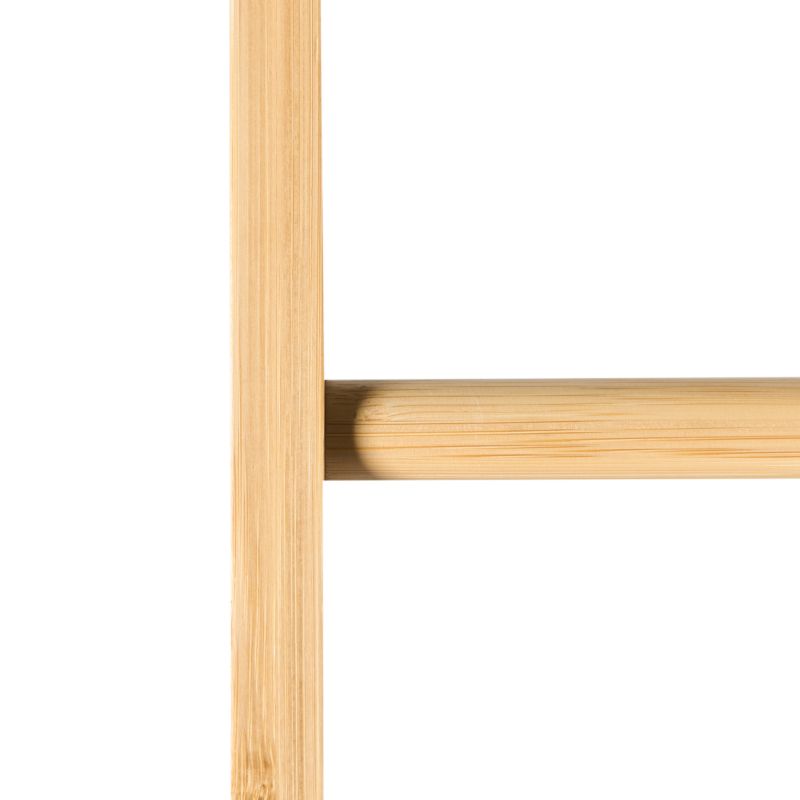 Bambusstativ til Håndklæder 40x33x114 cm Brun 1 stk.