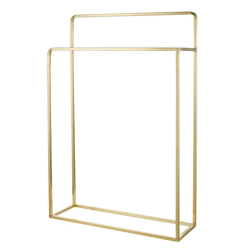 Håndklædestativ Elland 60x20x90 cm Guld