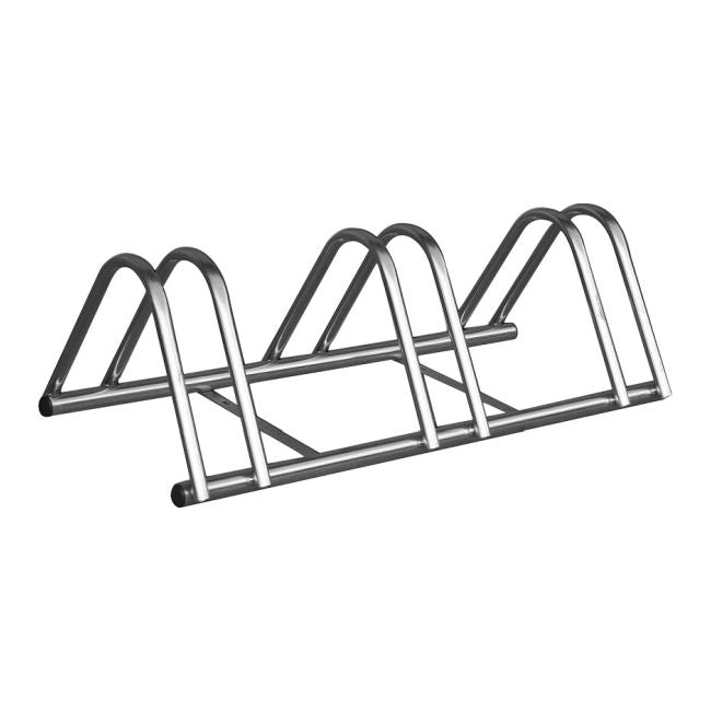 Stahl cykelstander til 3 cykler