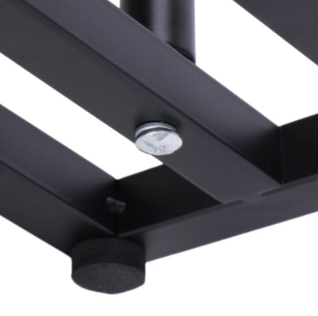 Toiletpapirholder med WC-børste 3-i-1 Sort Mat Stål 60,5 cm