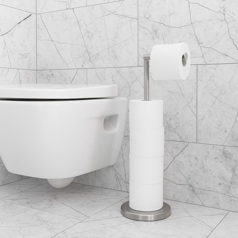 Toiletpapirstativ med Holder Krom 57 cm P.SP52