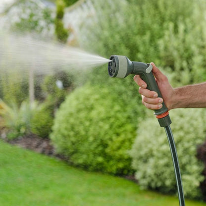 Verve slangeholder med 25 m 1/2" slange og fodpedal