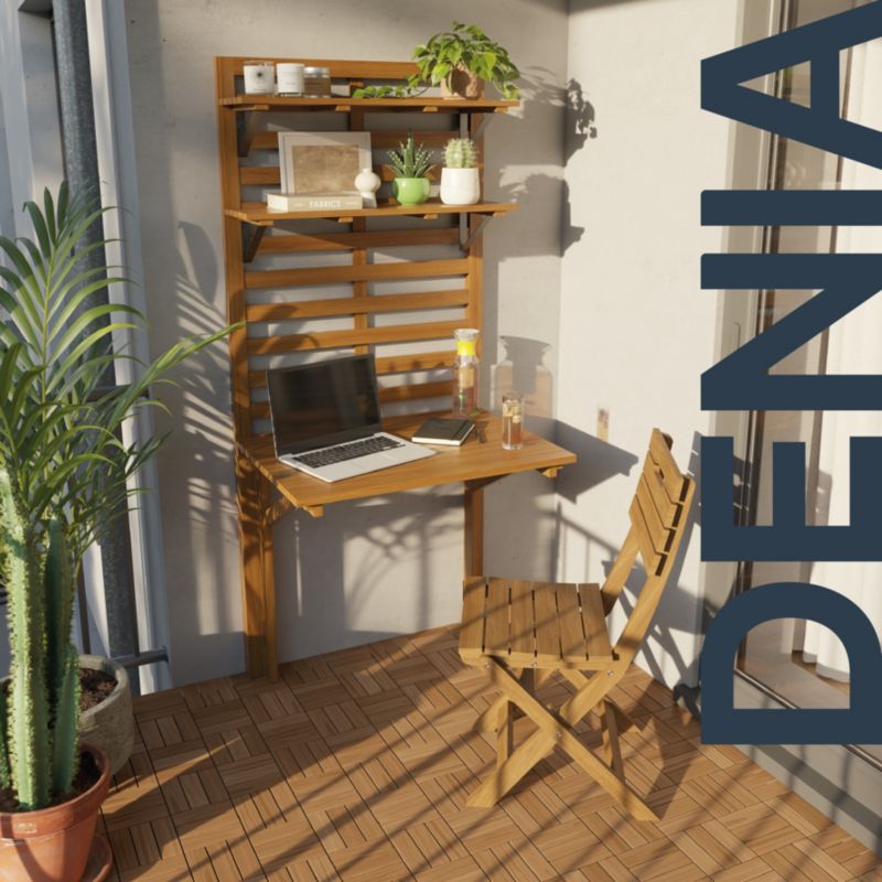 GoodHome Denia havebord i akacietræ
