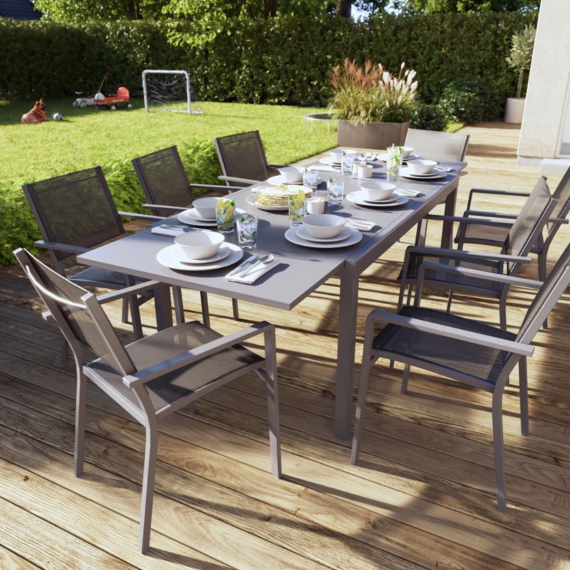 GoodHome Moorea udtrækkeligt havebord 160/240 cm