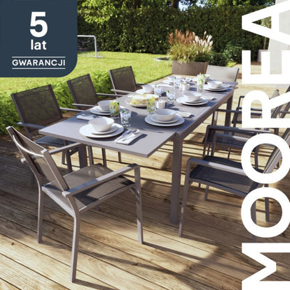 GoodHome Moorea udtrækkeligt havebord 160/240 cm