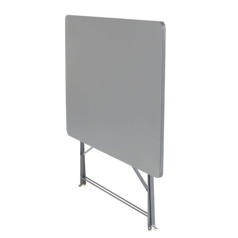 GoodHome Saba bord 110 x 70 x 70 cm i grå