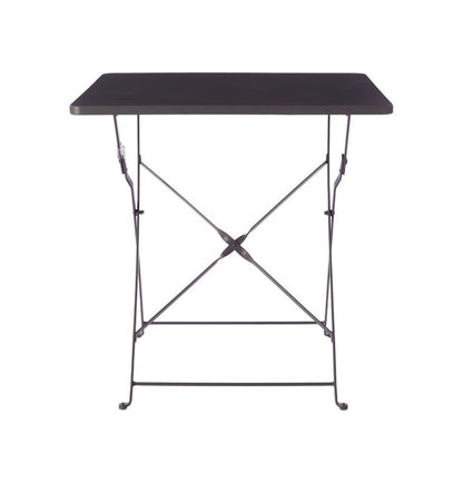 GoodHome Saba bord 70 x 70 x 70 cm i antracit