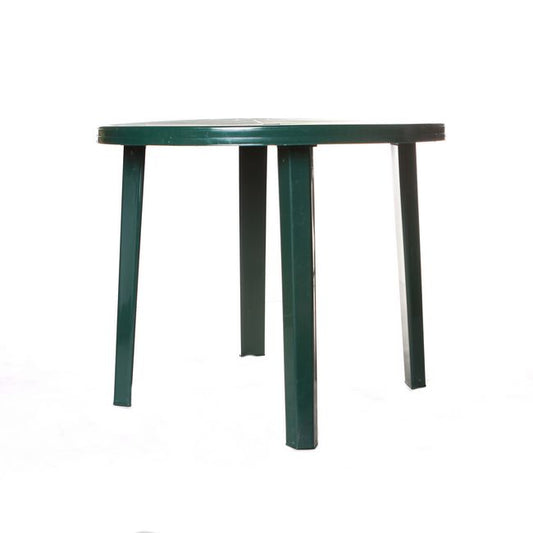 Opal rundt bord 90 x 70 cm i skovgrøn