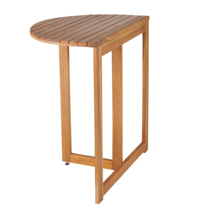 Halvrundt bord GoodHome Virginia 70 cm