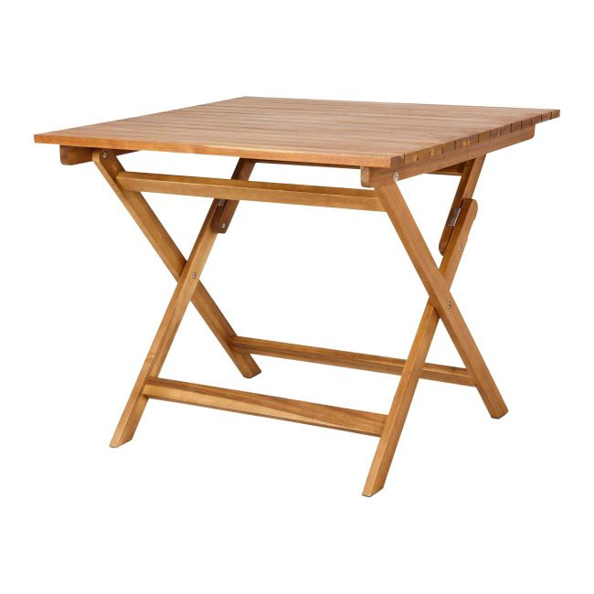 Sammenklappeligt Blooma Denia bord, kvadratisk 90 x 90 x 75 cm