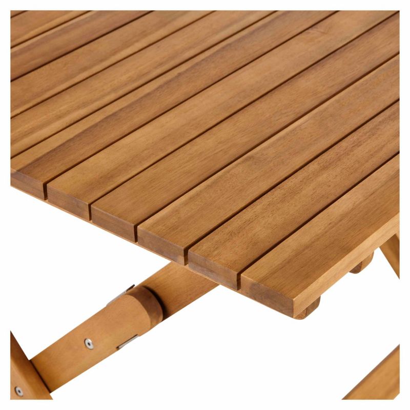 Sammenklappeligt Blooma Denia bord, kvadratisk 90 x 90 x 75 cm