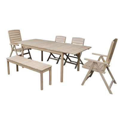 Sammenklappeligt bord GoodHome Riveo 150/210 x 90 x 75 cm