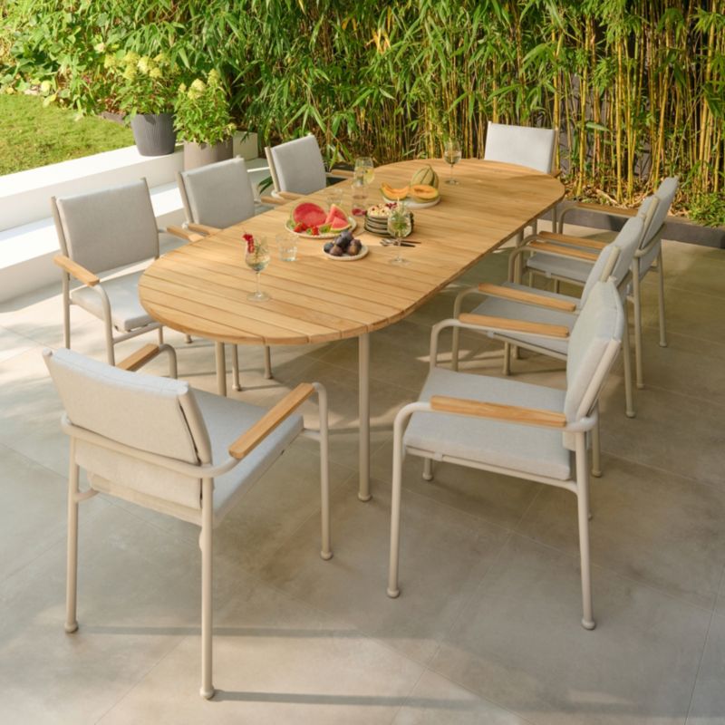 Sammenklappeligt bord GoodHome Tahuata 180/240 x 100 x 75 cm