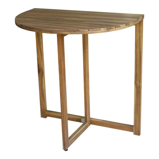 Sammenklappeligt halvrundt bord GoodHome Lyco 68 x 48 x 75 cm
