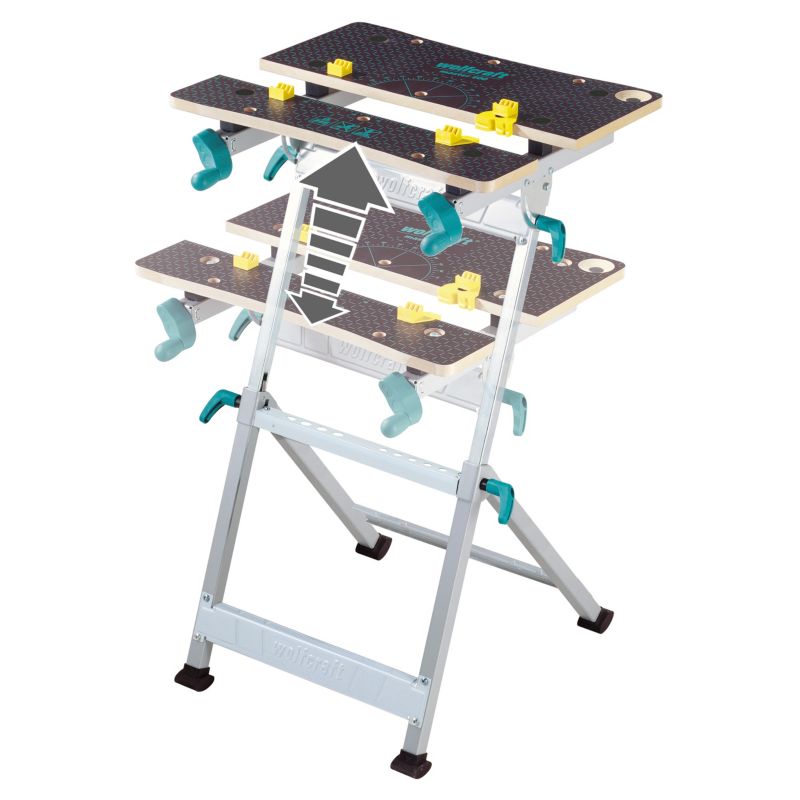 Master 600 wolfcraft arbejds- og skruestikbord