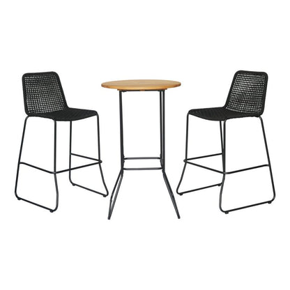 GoodHome Piperi barbord med barstole