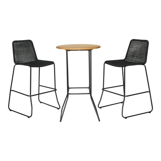 GoodHome Piperi barbord med barstole