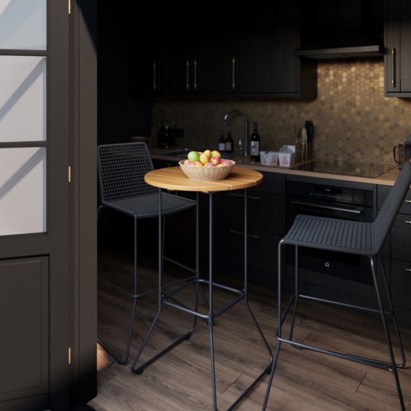 GoodHome Piperi barbord med barstole
