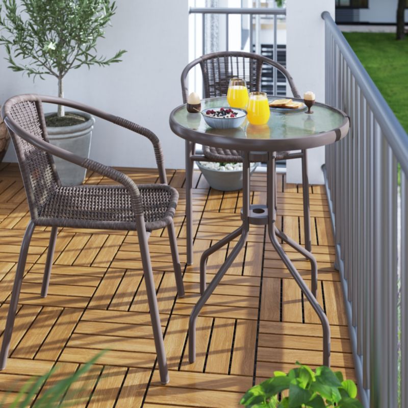 GoodHome Bari Tinia sofabord