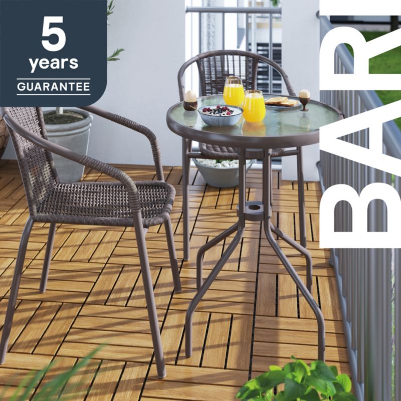 GoodHome Bari Tinia sofabord